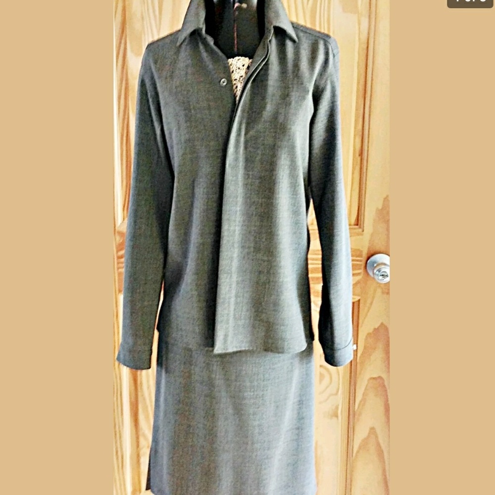RALPH LAUREN Black Label Elegant Gray Suit